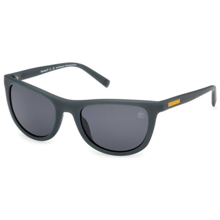 Timberland Men's Sunglasses - Matte Dark Green Square Full Rim Frame | TB00058 5697D ,