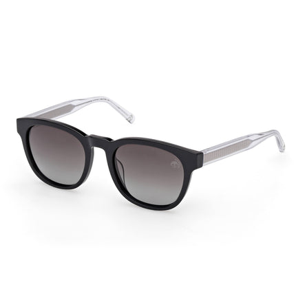 Timberland Men's Sunglasses - Shiny Black Plastic Square Full Rim | TB00060 5301D ,