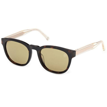Timberland Men's Sunglasses - Dark Havana Plastic Square Full Rim | TB00060 5352H ,