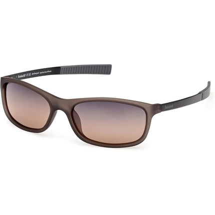 Timberland Men's Sunglasses - Grey/Other Rectangular Shape Frame | TB00062-H 6020D ,