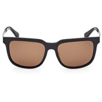 Timberland Men's Sunglasses - Shiny Black Acetate Square Full Rim | TB00064 6001H ,