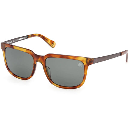 Timberland Men's Sunglasses - Havana/Other Acetate Square Full Rim | TB00064 6056R ,