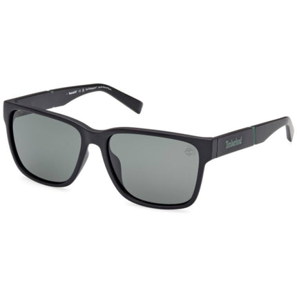 Timberland Men's Sunglasses - Matte Black Injected Plastic Frame | TB9335 H 5902R ,