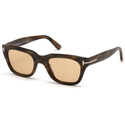 Tom Ford Men's Sunglasses - Snowdon Blonde Havana Acetate Square Frame | FT0237 5253E ,