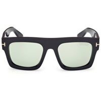 Tom Ford Men's Sunglasses - Fausto Shiny Black Plastic Square Frame | FT0711 5301N ,