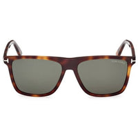 Tom Ford Men's Sunglasses - Fletcher Blonde Havana Acetate Square Frame | FT0832 5753N ,