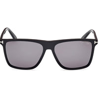 Tom Ford Men's Sunglasses - Fletcher Shiny Black Acetate Square Frame | FT0832 5901D ,