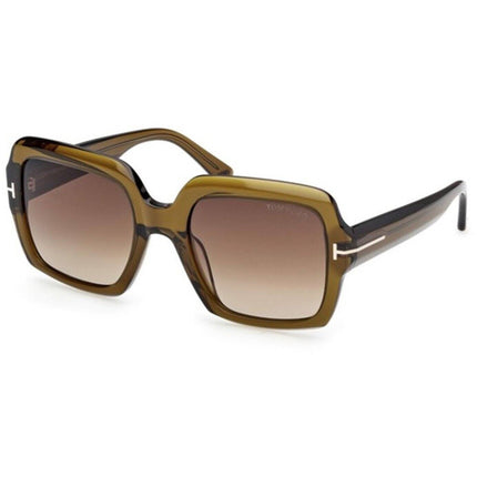 Tom Ford Women's Sunglasses - Kaya Mastic Acetate Square Full Rim Frame | FT1082 5451F ,