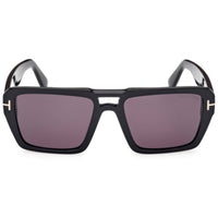 Tom Ford Men's Sunglasses - Redford Shiny Black Acetate Navigator Frame | FT1153 5601A ,
