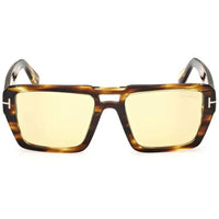 Tom Ford Men's Sunglasses - Redford Dark Havana Acetate Navigator Frame | FT1153 5652E ,