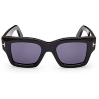 Tom Ford Men's Sunglasses - Ilias Shiny Black Acetate Cat Eye Frame | FT1154 5001V ,