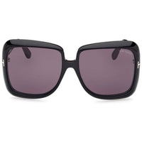 Tom Ford Women's Sunglasses - Lorelai Shiny Black Acetate Oversized | FT1156 5901A ,