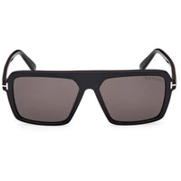 Tom Ford Men's Sunglasses - Vincent Shiny Black Acetate Square Frame | FT1176 5601A ,