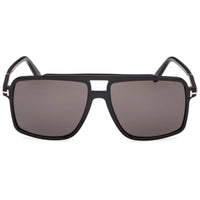 Tom Ford Men's Sunglasses - Kemp Shiny Black Acetate Navigator Frame | FT1177 5901A ,