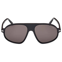 Tom Ford Men's Sunglasses - Erol Shiny Black Acetate Pilot Full Rim | FT1178 5801A ,