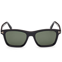 Tom Ford Men's Sunglasses - Barron Shiny Black Plastic Square Frame | FT1179 5401N ,