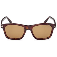 Tom Ford Men's Sunglasses - Barron Dark Havana Plastic Square Frame | FT1179 5452E ,