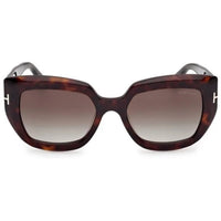 Tom Ford Women's Sunglasses - Saltzman Dark Havana Butterfly Frame | FT1192 5352B ,