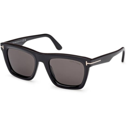 Tom Ford Men's Sunglasses - Lelio Shiny Black Plastic Square Frame | FT1207 5201A ,