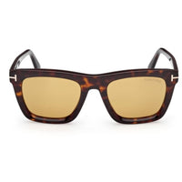 Tom Ford Men's Sunglasses - Lelio Dark Havana Plastic Square Frame | FT1207 5252E ,