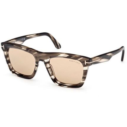 Tom Ford Men's Sunglasses - Lelio Havana/Other Plastic Square Frame | FT1207 5256E ,