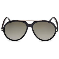 Tom Ford Men's Sunglasses - Aalto Shiny Black Plastic Navigator Frame | FT1210 5901B ,