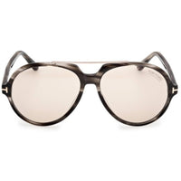 Tom Ford Men's Sunglasses - Aalto Havana/Other Plastic Navigator Frame | FT1210 5956E ,
