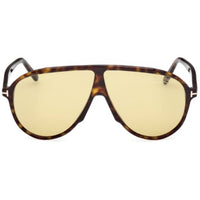 Tom Ford Men's Sunglasses - Vladimir Dark Havana Plastic Navigator | FT1211 6552E ,