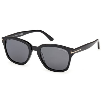 Tom Ford Men's Sunglasses - Graydon Shiny Black Acetate Square Frame | FT1213 5301D ,