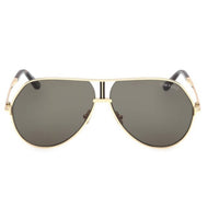 Tom Ford Men's Sunglasses - Rickie-02 Shiny Deep Gold Metal Aviator | FT1281 6330N ,