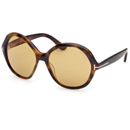 Tom Ford Women's Sunglasses - Annabelle-02 Dark Havana Acetate Frame | FT1282 6052E ,