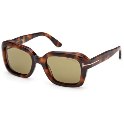Tom Ford Women's Sunglasses - Natalia-02 Blonde Havana Square Frame | FT1283 5253N ,