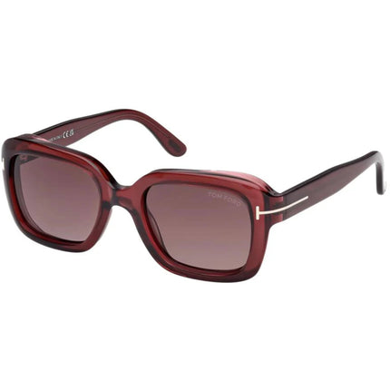 Tom Ford Women's Sunglasses - Natalia-02 Shiny Bordeaux Full Rim Frame | FT1283 5269T ,