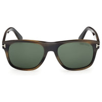 Tom Ford Men's Sunglasses - Marlon-02 Coloured Havana Square Frame | FT1284 5555N ,