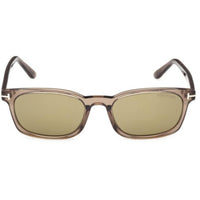 Tom Ford Men's Sunglasses - Miles-02 Shiny Light Brown Full Rim Frame | FT1300 5345N ,