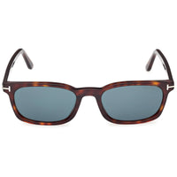 Tom Ford Men's Sunglasses - Miles-02 Red Havana Acetate Rectangular | FT1300 5354V ,