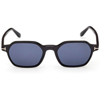 Tom Ford Men's Sunglasses - Joey-02 Shiny Black Acetate Rectangular | FT1301 5101V ,
