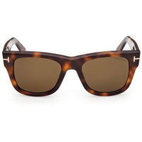 Tom Ford Men's Sunglasses - Finn-02 Blonde Havana Acetate Square Frame | FT1304 5353E ,