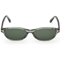 Tom Ford Women's Sunglasses - Chloe-02 Shiny Light Green Oval Frame | FT1310 5293N ,