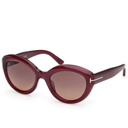 Tom Ford Women's Sunglasses - Stacy-02 Shiny Violet Acetate Cat Eye | FT1316 5381Z ,