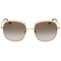 Tom Ford Women's Sunglasses - Sofia-02 Shiny Deep Gold Metal Square | FT1320 5730P ,
