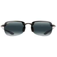 Maui Jim Unisex Sunglasses - Gloss Black Acetate Rectangular Shape Frame | MJ0408S-001 ,