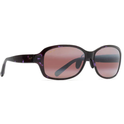 Maui Jim Unisex Sunglasses - Purple Tortoise Plastic Cat Eye Full Rim | MJ0433S-003 ,