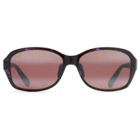 Maui Jim Unisex Sunglasses - Purple Tortoise Plastic Cat Eye Full Rim | MJ0433S-003 ,