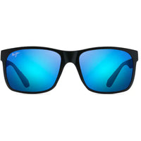 Maui Jim Men's Sunglasses - Matte Black Nylon Rectangular Full Rim Frame | MJ0432S-003 ,