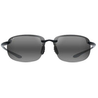 Maui Jim Men's Sunglasses - Black Gloss Nylon Rectangular Rimless Frame | MJ0456S-001 ,