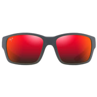 Maui Jim Men's Sunglasses - Matte Black Nylon Rectangular Full Rim Frame | MJ0604S-004 ,