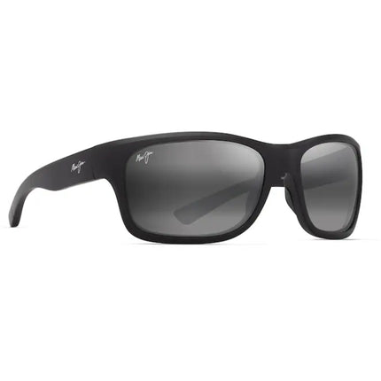 Maui Jim Men's Sunglasses - Matte Black Acetate Rectangular Shape Frame | MJ0681S-001 ,