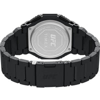 Timex Men's Watch - UFC Strength Black Ana-Digi Dial Steel Bracelet | TW2V84800JR ,