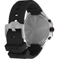 Timex Men's Watch - UFC King Chronograph Black Rubber Silicone Strap | TW2V99300JR ,